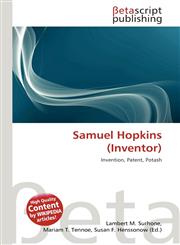 Samuel Hopkins (Inventor),6135433199,9786135433197