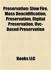 Preservation Ernest Emerson,115665470X,9781156654705