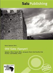 Old Gate (Speyer),6139152585,9786139152582