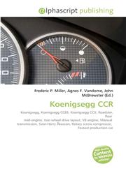 Koenigsegg CCR,6130694601,9786130694609