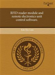 RFID reader module and remote electronics unit control software.,1243447796,9781243447791