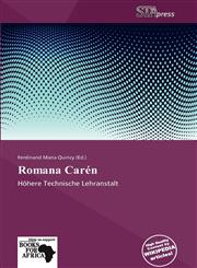 Romana Carén,6139045835,9786139045839