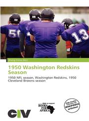 1950 Washington Redskins Season,613661300X,9786136613000