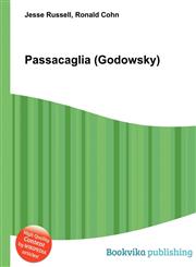 Passacaglia (Godowsky),5512346547,9785512346549