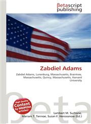 Zabdiel Adams,6131015694,9786131015694