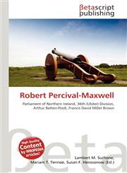 Robert Percival-Maxwell,6134841358,9786134841351