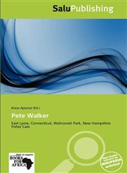 Pete Walker,6139123909,9786139123902