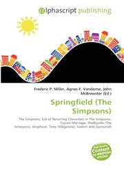 Springfield (The Simpsons),6134317985,9786134317986