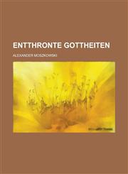 Entthronte Gottheiten,1234537974,9781234537975