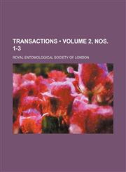 Transactions (Volume 2, nos. 1-3),1235187160,9781235187162