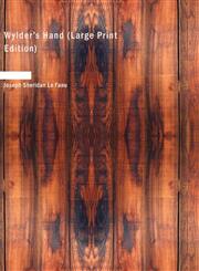 Wylder's Hand (Large Print Edition),1434621367,9781434621368