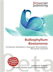 Bulbophyllum Bootanense,6136172623,9786136172620