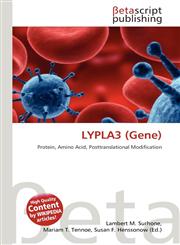 LYPLA3 (Gene),6135413619,9786135413618