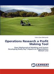 Operations Research a Profit Making Tool,3659187917,9783659187919