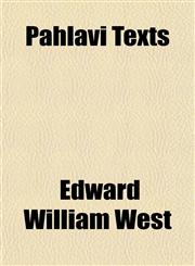 Pahlavi Texts,1151234044,9781151234049