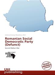 Romanian Social Democratic Party (Defunct),6139072875,9786139072873