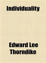 Individuality,1154480429,9781154480429