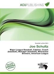 Joe Schultz,6135730223,9786135730227