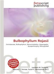 Bulbophyllum Rojasii,6136306662,9786136306667