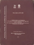 Three Studies on HIV/AIDS