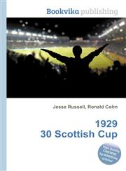 1929 30 Scottish Cup,551242467X,9785512424674