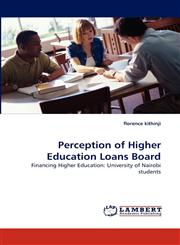 Perception of Higher Education Loans Board,3838354036,9783838354033