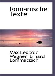 Romanische Texte,1117748510,9781117748511