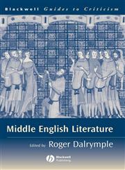 Middle English Literature A Guide to Criticism,0631232907,9780631232902