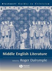 Middle English Literature A Guide to Criticism,0631232907,9780631232902