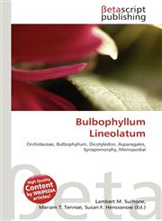 Bulbophyllum Lineolatum,6136240858,9786136240855