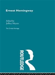Ernest Hemingway 1st Edition,0415568927,9780415568920