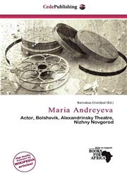 Maria Andreyeva,6200833885,9786200833884