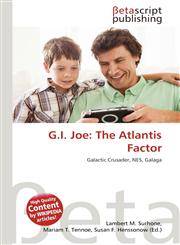 G.I. Joe The Atlantis Factor,6134417297,9786134417297