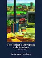 The Writer's Workplace with Readings Building College Writing Skills 3rd Edition,0155081748,9780155081741