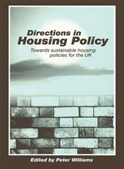 Directions in Housing Policy Towards Sustainable Housing Policies for the UK,1853963038,9781853963032