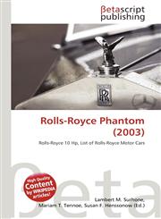 Rolls-Royce Phantom (2003),6135072307,9786135072303