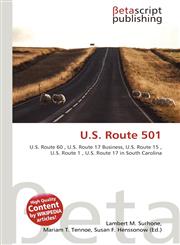 U.S. Route 501,6135460471,9786135460476