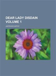 Dear Lady Disdain Volume 1,1234168227,9781234168223