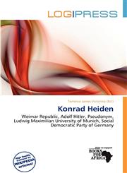 Konrad Heiden,6139730023,9786139730025