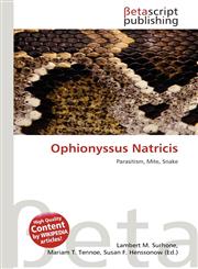 Ophionyssus Natricis,6135444433,9786135444438