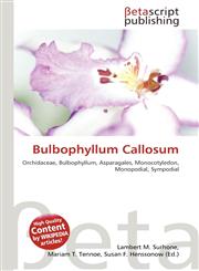 Bulbophyllum Callosum,6136171465,9786136171463