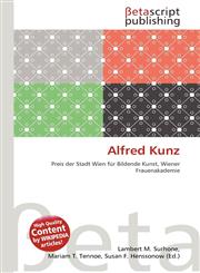 Alfred Kunz,6134839566,9786134839563