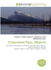 Crowsnest Pass, Alberta,6131791562,9786131791567