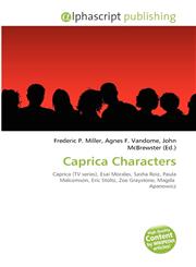 Caprica Characters,6134158011,9786134158015