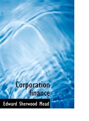 Corporation finance,1116061120,9781116061123