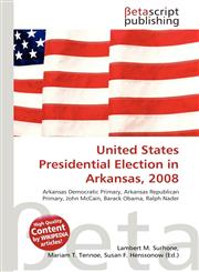 United States Presidential Election in Arkansas, 2008,6134870633,9786134870634
