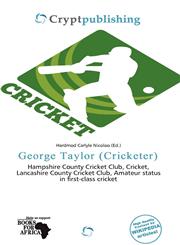 George Taylor (Cricketer),6201485627,9786201485624