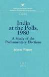 India at the Polls, 1980 A Study of the Parliamentary Election 1st Indian Edition,8121501245,9788121501248