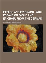 Fables and Epigrams,1230355510,9781230355511