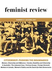 Citizenship Pushing the Boundaries: Feminist Review, Issue 57,0415161746,9780415161749